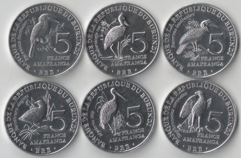 Read more about the article Burundi 6 coins set 2014