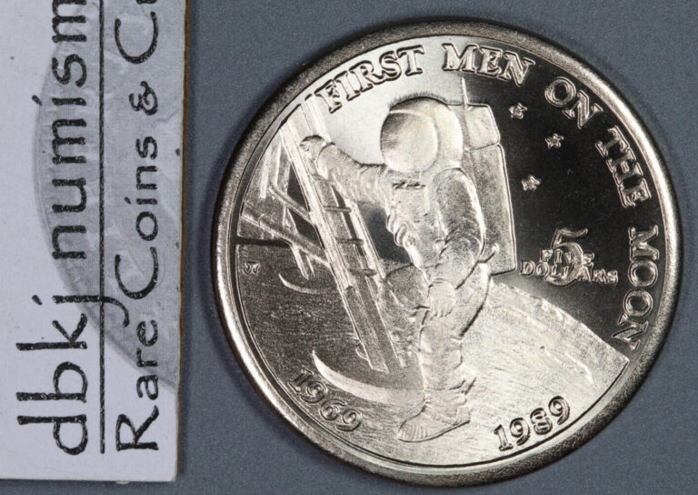 Read more about the article 1989 Marshall Islands $5 First Man on The Moon – Commemorative – Unc