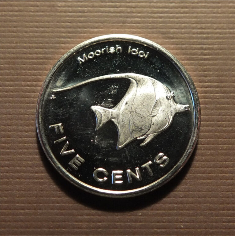 Read more about the article MICRONESIA – 2012 -5 CENTS  FANTASY COIN-MOORISH IDOL   BU  N#33826   ITM