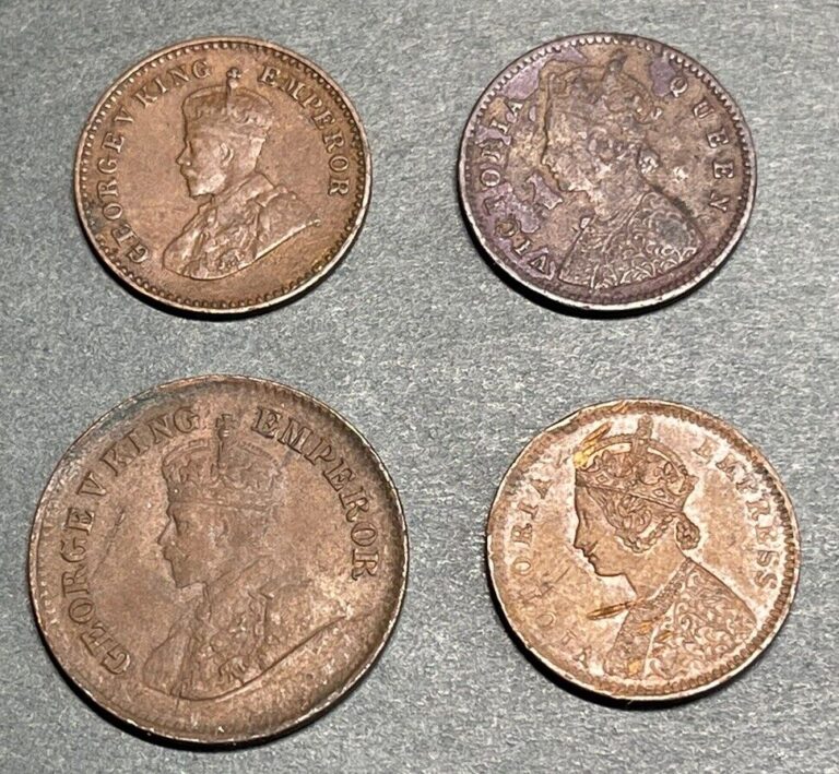 Read more about the article British India 4 Coins Lot