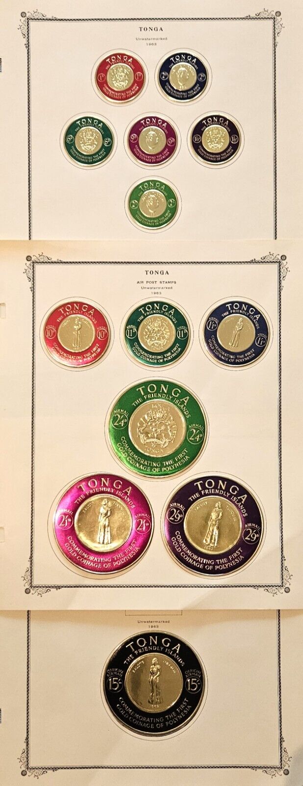 Read more about the article FROM RAYMOND BURR’s COLLECTION: TONGA GOLD COIN SET (Please read notes below)