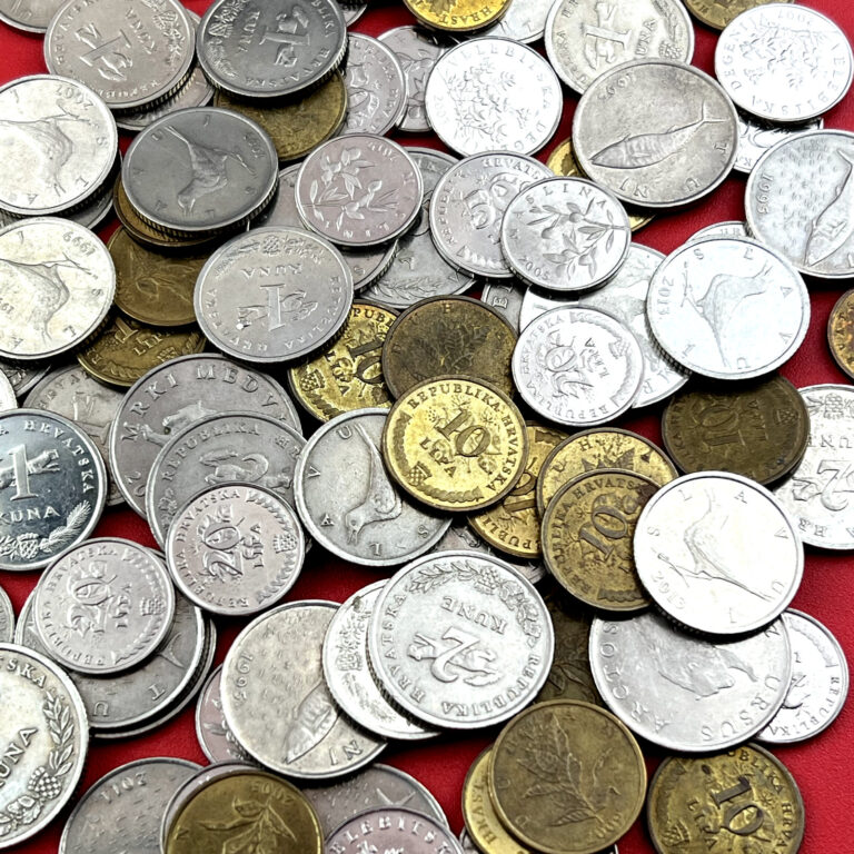 Read more about the article Croatian Coins: 100 Random Coins from Croatia  Coin Collection Lot