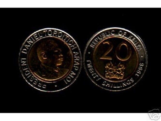 Read more about the article KENYA 20 SHILLINGS KM-32 1998 x 1 Pcs MOI First BIMETAL UNC WORLD CURRENCY COIN