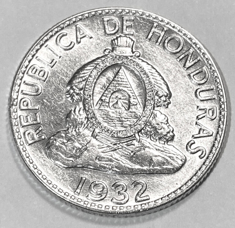 Read more about the article 1932 Honduras 50 Centavos World Silver Coin