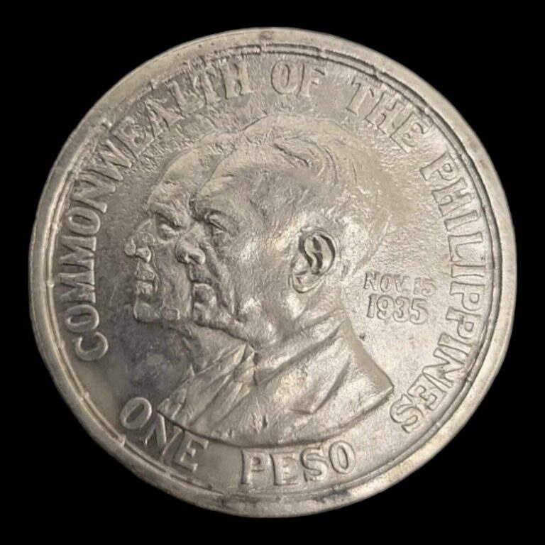 Read more about the article Philippines 1936 Peso Sea Salvage from Subic Bay Silver KM178 – A3460