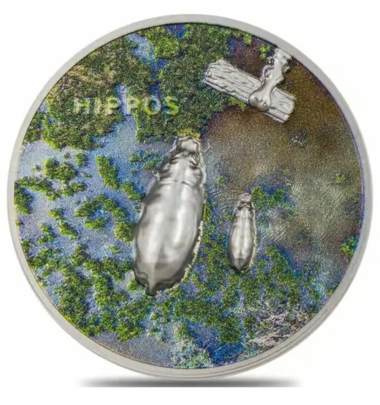 Read more about the article 2023 Palau HIPPOS 1 oz Silver Coin