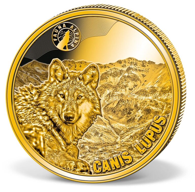 Read more about the article 2020 Niger Wolf Pure Gold Coin Alpine Fauna Animal Wildlife WWF Proof Red Book