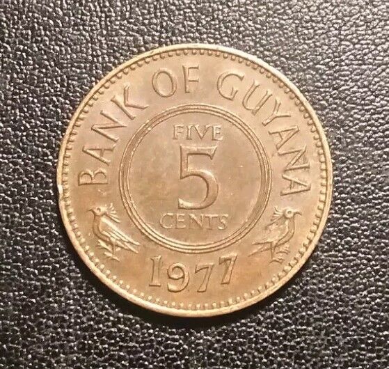 Read more about the article 1977 Guyana Five Cents Coin