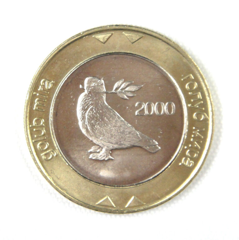 Read more about the article Bosnia Herzegovina 2 Marka Coin 2000 UNC