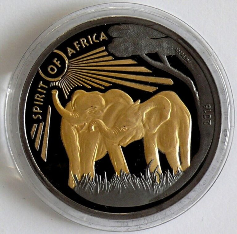 Read more about the article Burkina Faso 1000 Francs 2016 Spirit of Africa – Elephant  1oz Silver (2)