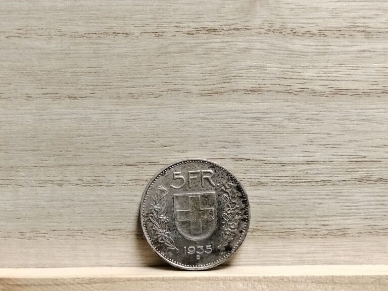 Read more about the article 1935 B 5 Francs Switzerland Silver Coin (Herdsman)