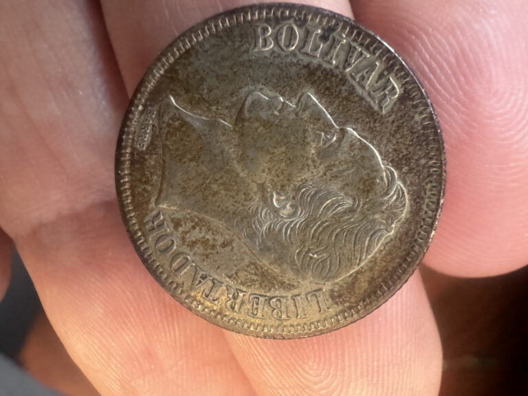Read more about the article Coin  Venezuela  1945  Bolivar  Silver