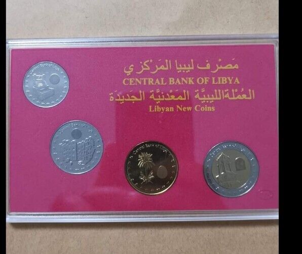 Read more about the article New Set Libya Coins  Central Bank Of Libya   4 Coins  2023. Mint. UNC