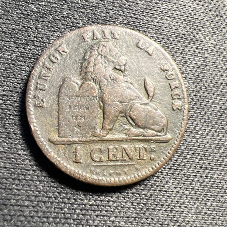 Read more about the article 1869 Belgium 1 Centime Z4031
