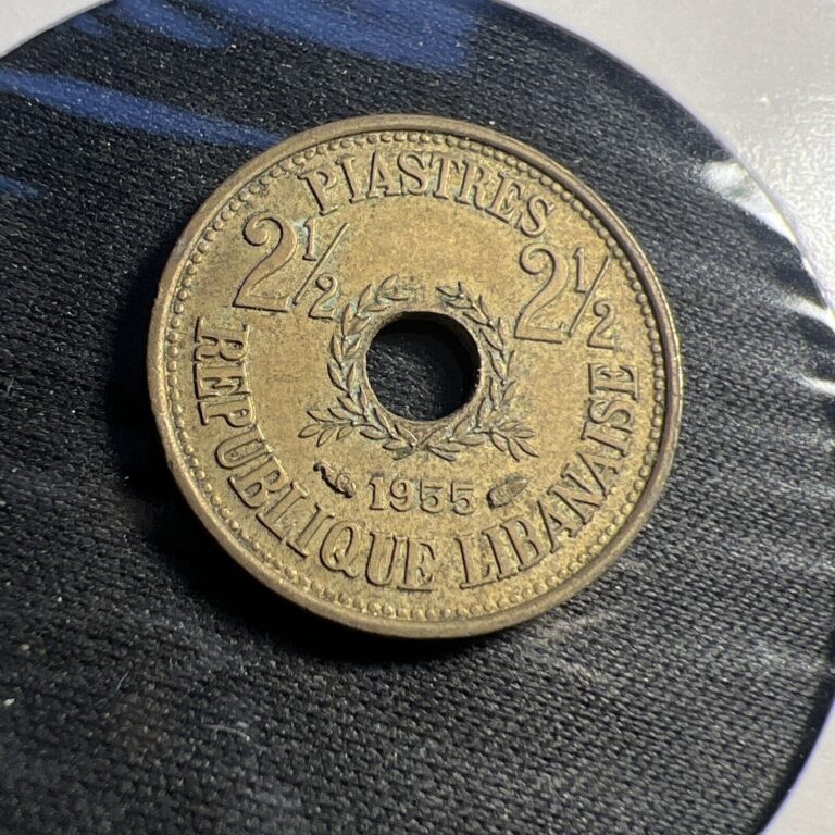 Read more about the article 1955 Lebanon 2 1/2 Piastres Z3765