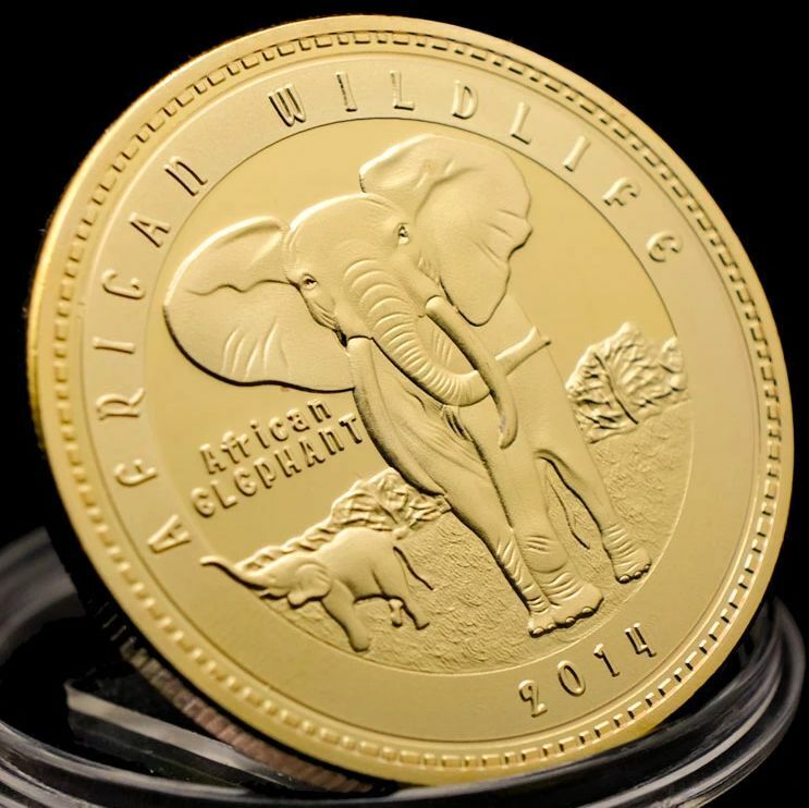 Read more about the article Zambia 1000 kwacha 2014 UNC African Elephant Africa Wildlife Gold Plated Coin