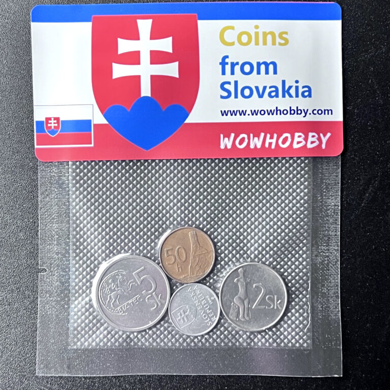 Read more about the article Slovakian Coins 🇸🇰 4 Unique Random Coins from Slovakia for Coin Collecting