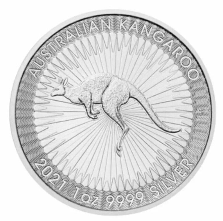 Read more about the article 2021  Australian Fine Silver Kangaroo $1 Coin BU – In Stock