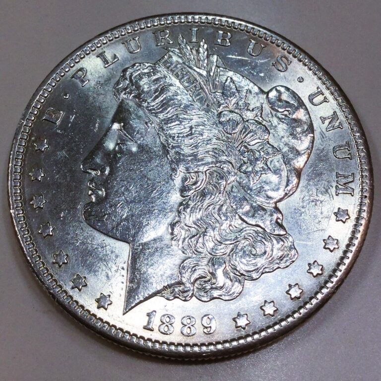 Read more about the article 1889-S Morgan Silver Dollar Beautiful AU/BU Coin Rare Date