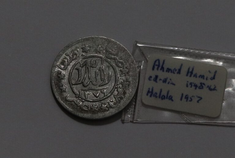 Read more about the article 🧭 🇾🇪 YEMEN 1 HALALA AH1376 B64 #2109