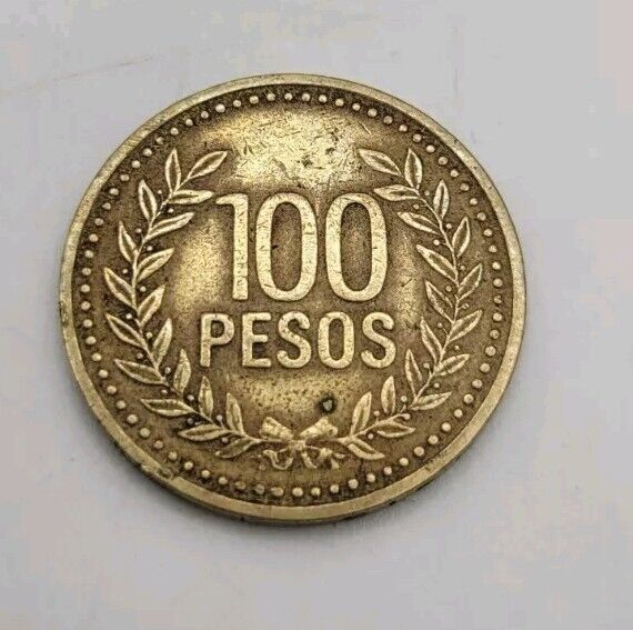 Read more about the article 1994 Republica de Colombia 100 Pesos Good Condition Coin