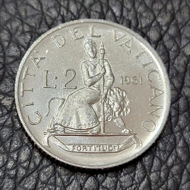 Read more about the article 1961 VATICAN CITY 5 LIRE COIN