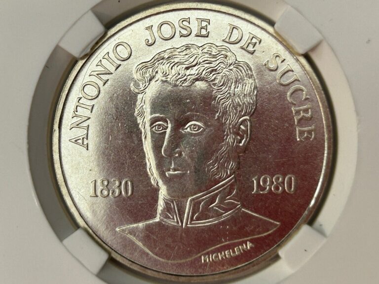 Read more about the article 1980 Venezuela 75 Bolivares Silver