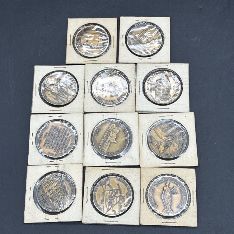 Read more about the article Lebanon Pa Coin Collectors Club Coins Lot Of 11