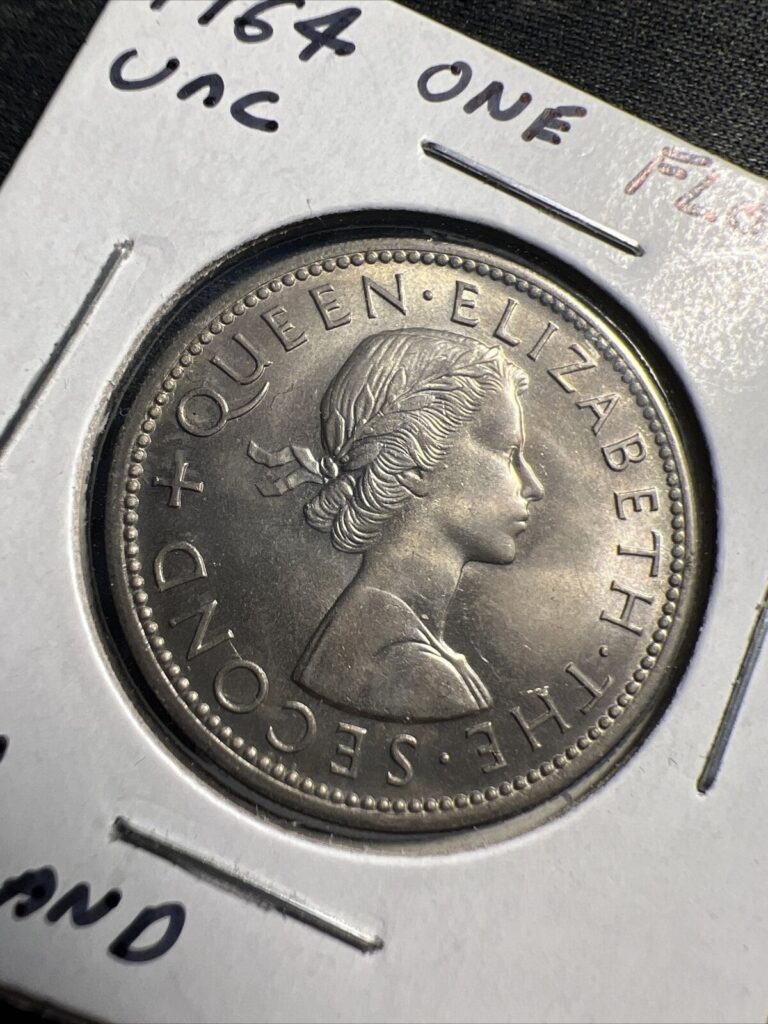 Read more about the article 1964 NEW ZEALAND ONE 1 FLORIN coin UNC Z2942