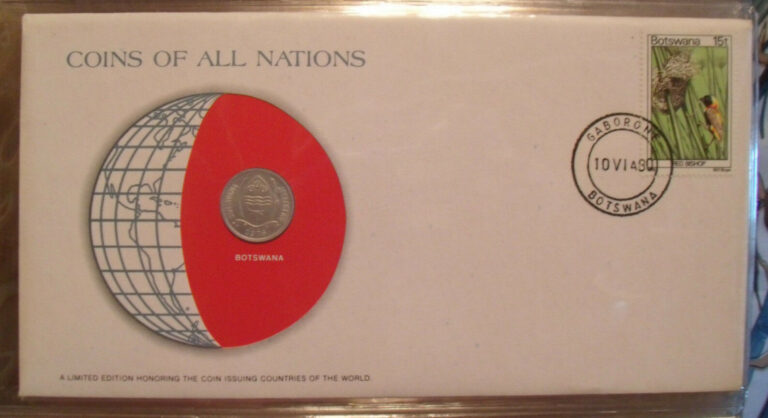 Read more about the article Coins of All Nations Botswana 1 Thebe 1976 UNC