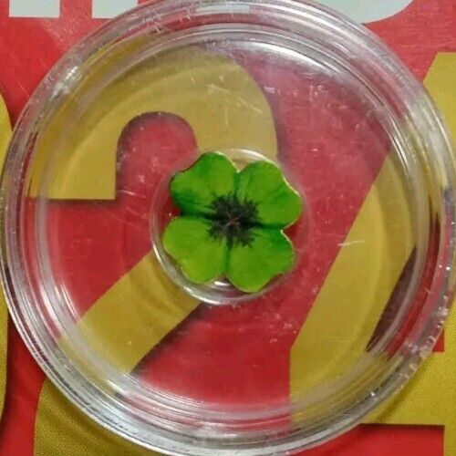 Read more about the article Palau 2009 $1 Clover Colored Gold Coin (Proof) .5G Of  0.9999 Gold! Low Mintage!