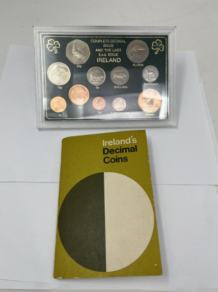 Read more about the article Ireland Coin Set Lot – Complete Decimal Issue and Decimal Coin Book #0188