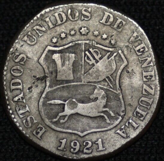 Read more about the article VENEZUELA ~ 1921 ~ 5 Centimos ~ RARE YEAR ~ Quality Coin ☘️V – #718 ☘️