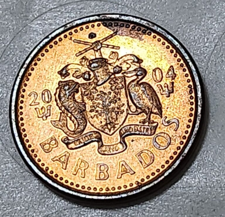 Read more about the article BARBADOS 🇧🇧 ONE (1) CENT COIN 2004