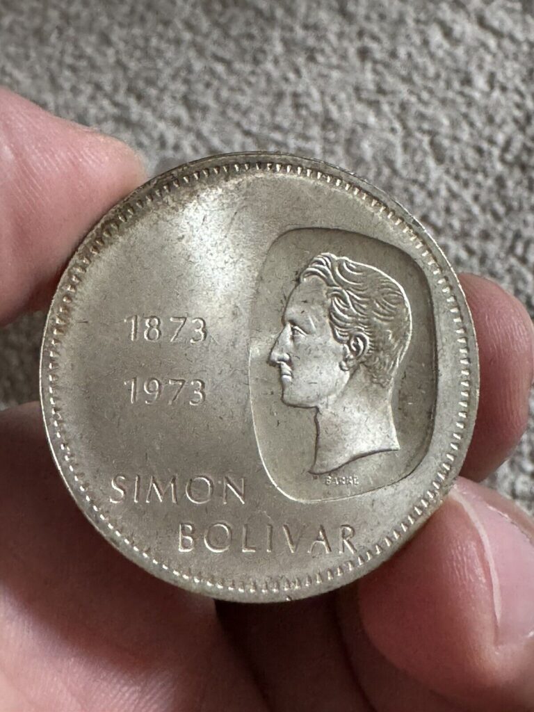 Read more about the article 1973 Venezuela 10 Bolivares – Huge Silver Coin