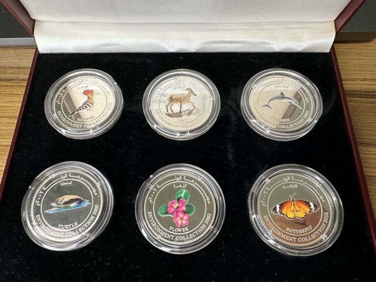 Read more about the article Oman Environment Commemorative Coin set of 6Pcs  Very RARE