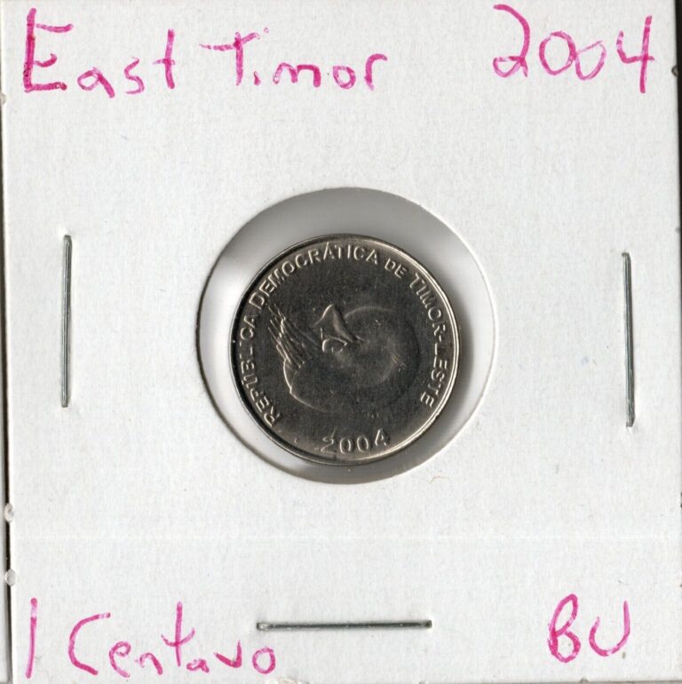 Read more about the article Coin East Timor 1 Centavo 2004 KM1