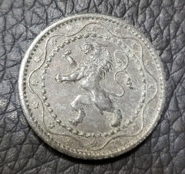 Read more about the article 1916 Belgium 5 Cents Coin
