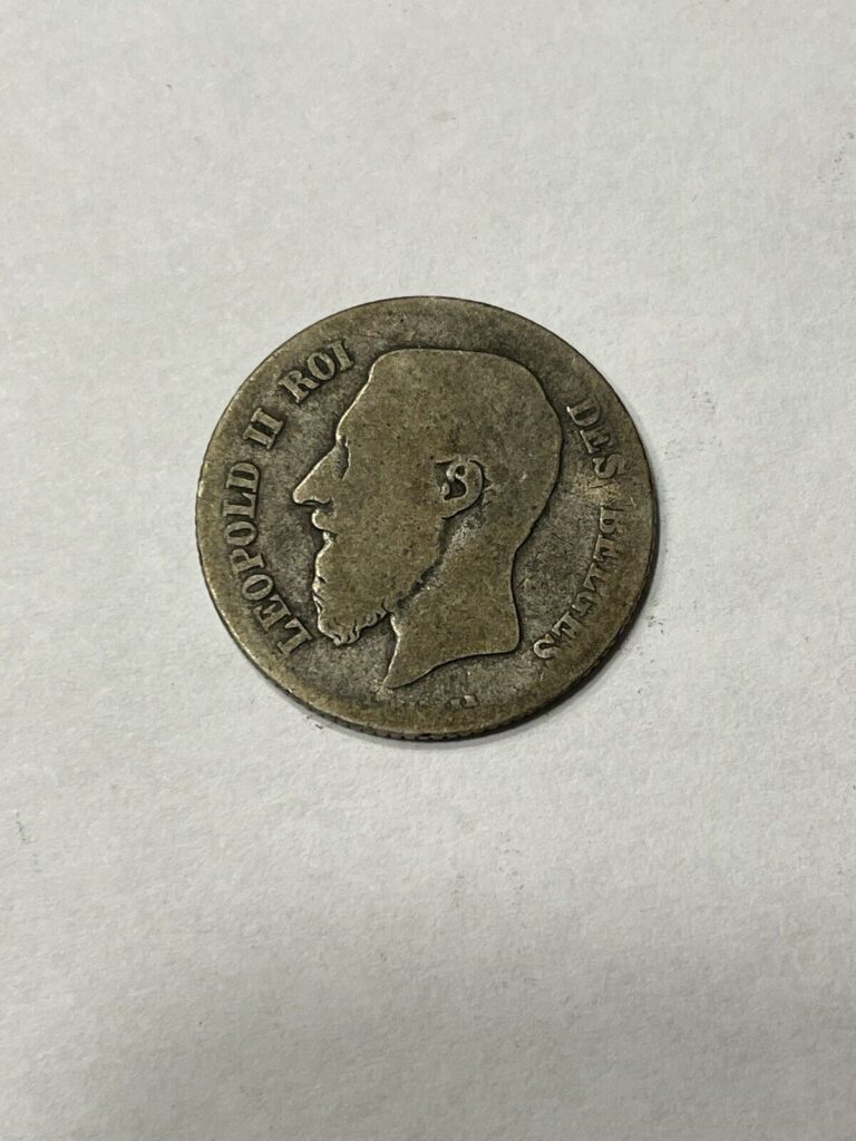 Read more about the article Leopold II coin (1867) 1 Franc Kingdom of Belgium coin