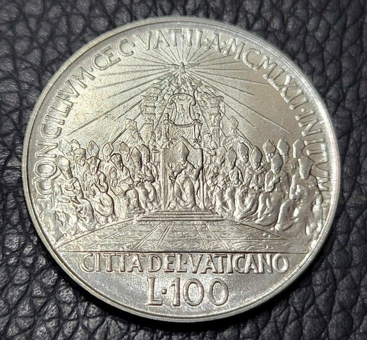 Read more about the article 1962 Vatican City 100 Lira Coin