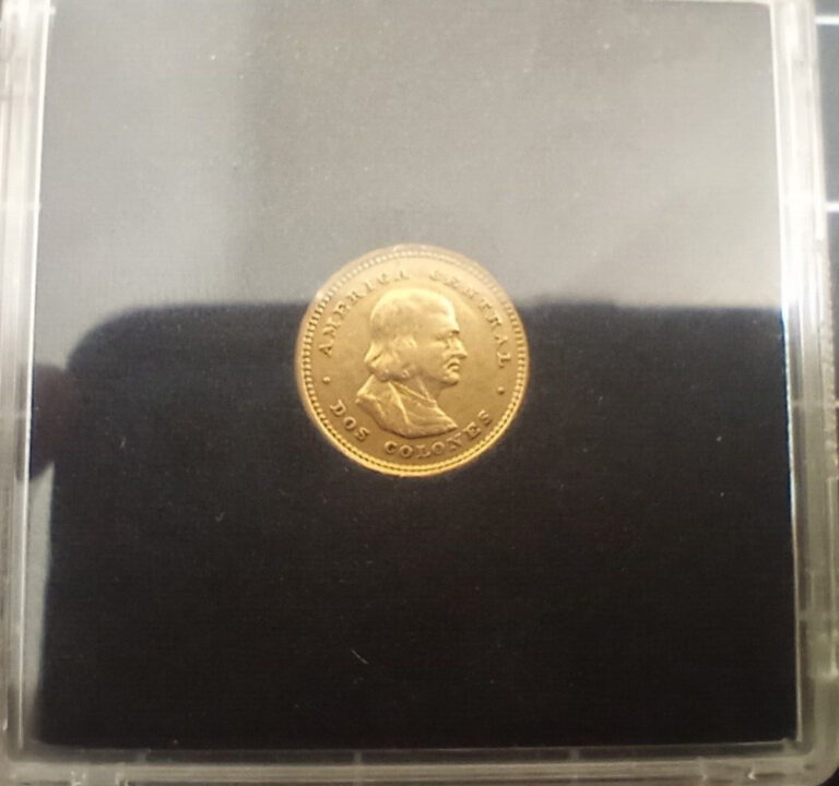 Read more about the article 1900 Dos Col Costa Rica 2 Colones Gold Coin RARE WOW!