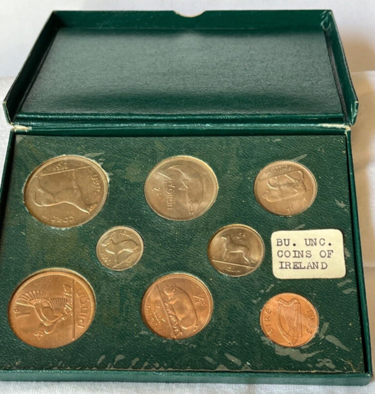 Read more about the article Coins Of Ireland 8 Piece Coin Type Set in Original Box