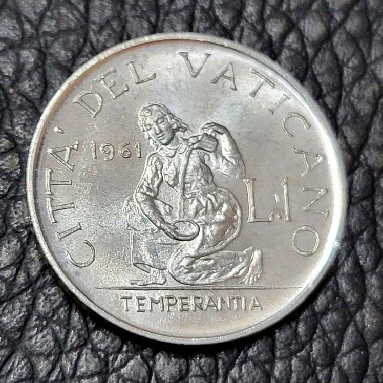 Read more about the article 1961 VATICAN CITY 1 LIRE COIN