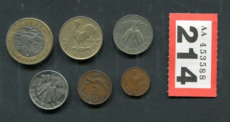 Read more about the article Lot of  6  coins of    Malawi