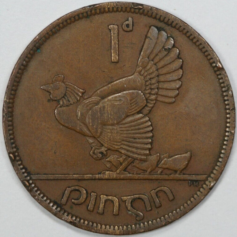 Read more about the article 1941 Ireland 1 Penny (Rim Nicks)