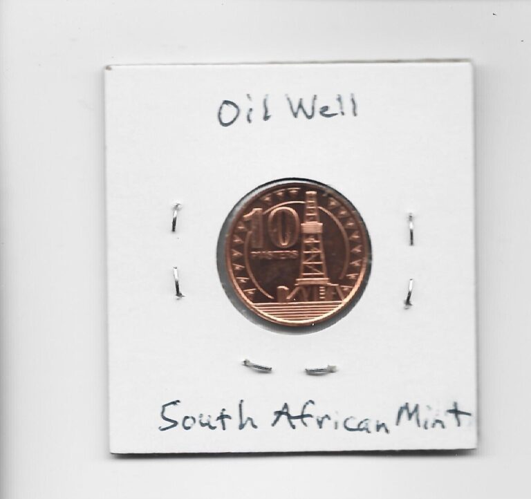 Read more about the article South Sudan 10 Piasters 2015 K1 Oil Well 1st Issue of Country South African Mint