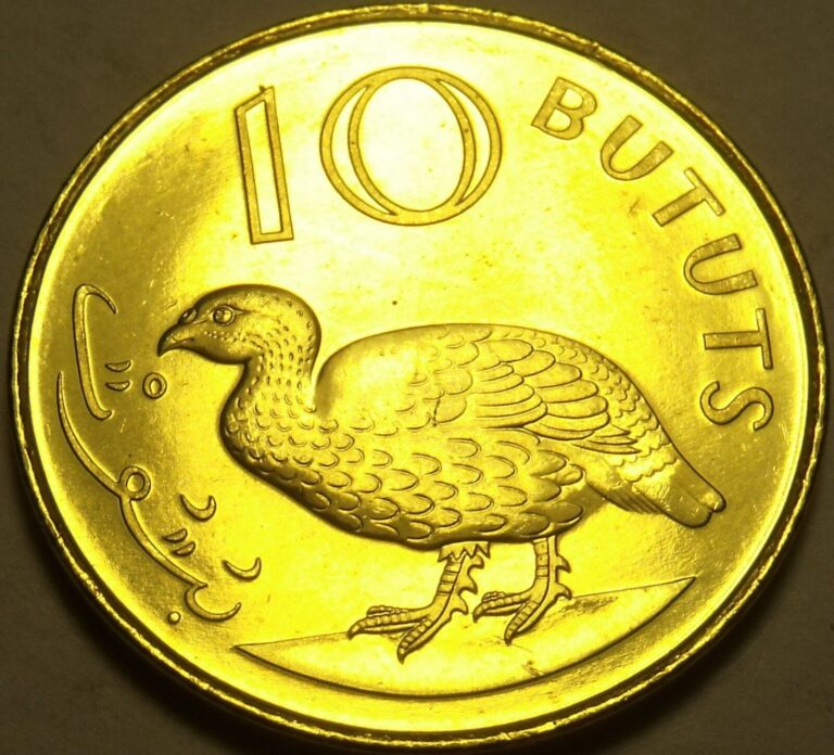 Read more about the article Large Gem Unc Gambia 1998 10 Bututs~Double Spurred Francolin~Last Year~Free Ship