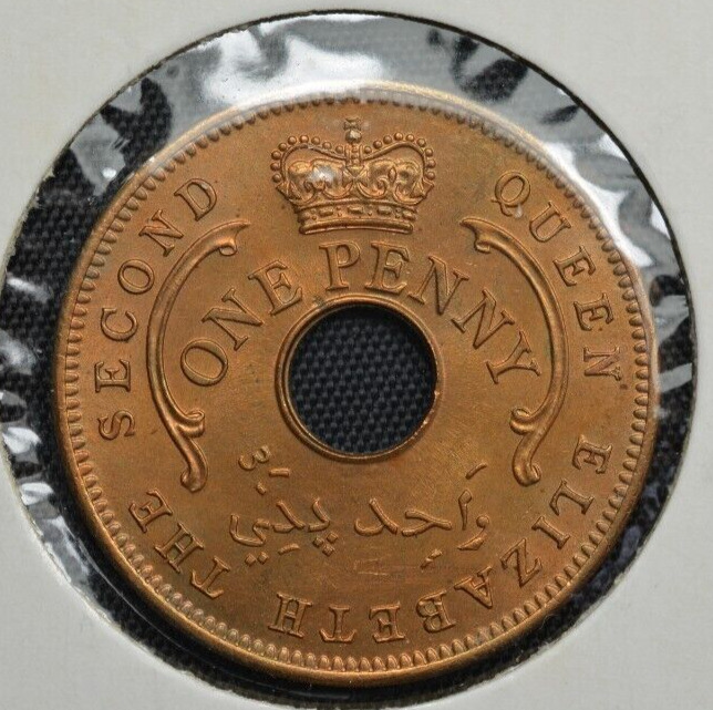 Read more about the article Nigeria 1959 1 Penny and 1/2 Penny Queen Elizabeth II – BU (2 coins)