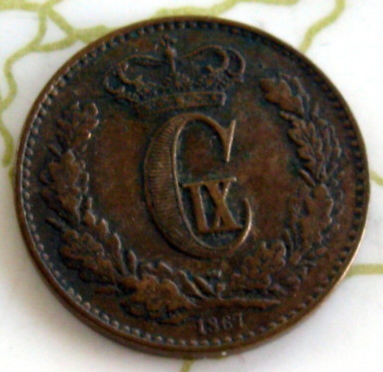 Read more about the article COIN DENMARK 1SKIL 1867 AU 187