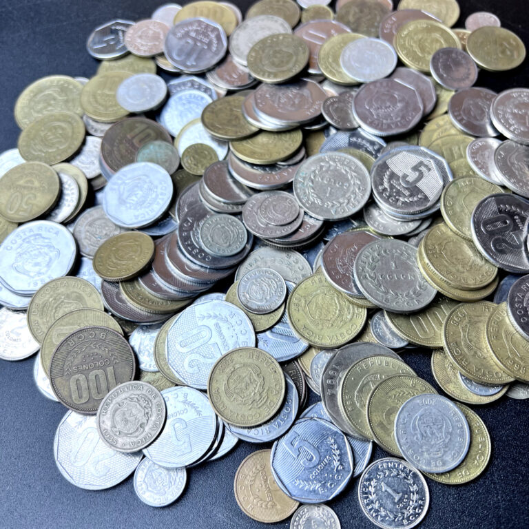Read more about the article Costa Rican Coins: 100 Random Coins from Costa Rica  a Coin Collection Lot